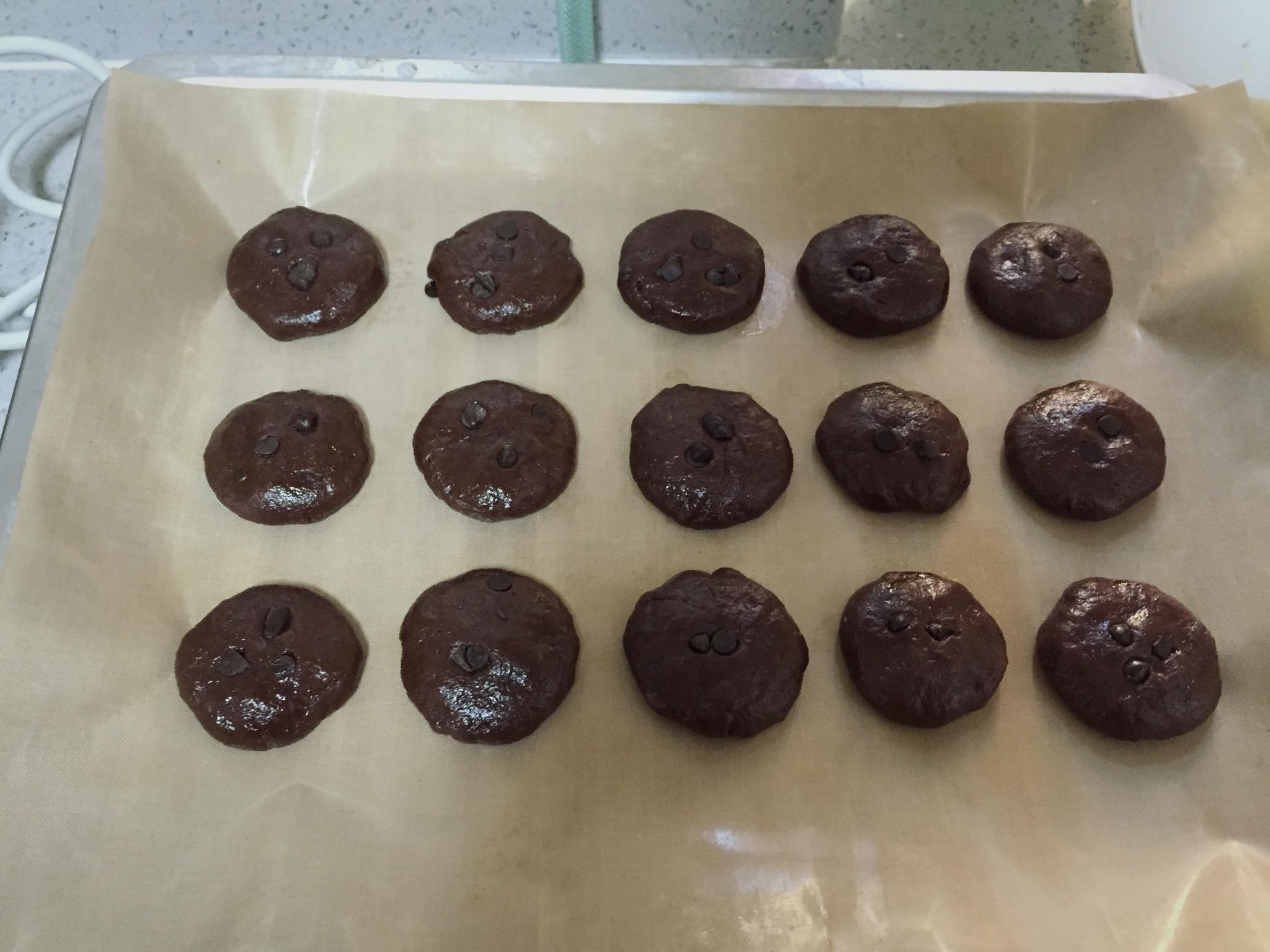 巧克力曲奇餅乾的做法 步骤3