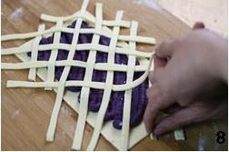 酥皮紫薯派的做法 步骤9