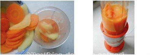 蘋果胡蘿蔔水的做法 步骤3