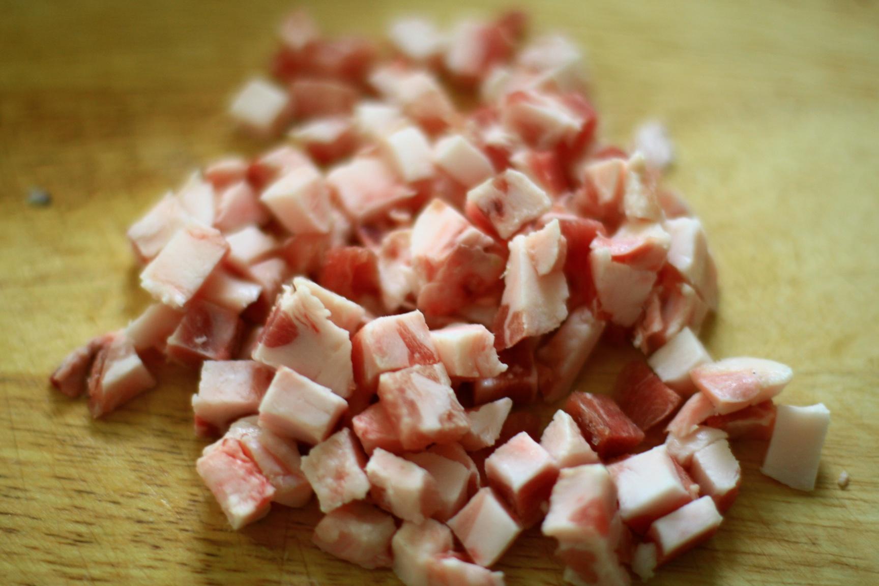 扁豆醬肉柳葉包——大白胖子的做法 步骤3