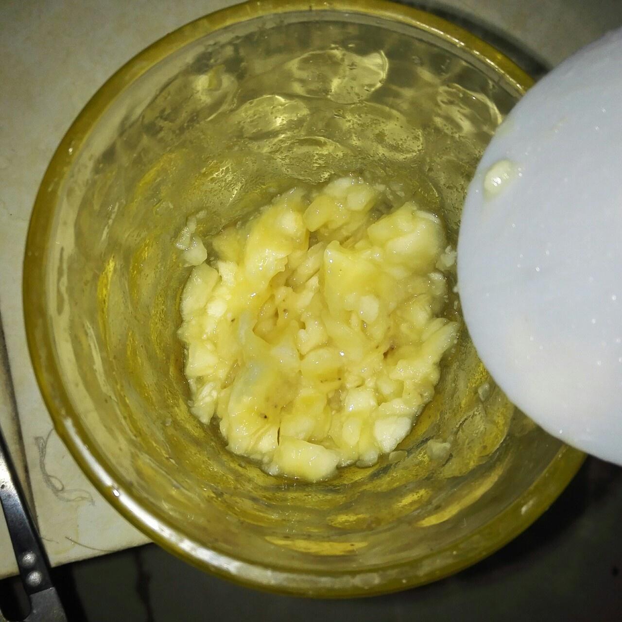 什錦香蕉牛奶燕麥蛋餅（電飯煲系列）的做法 步骤15
