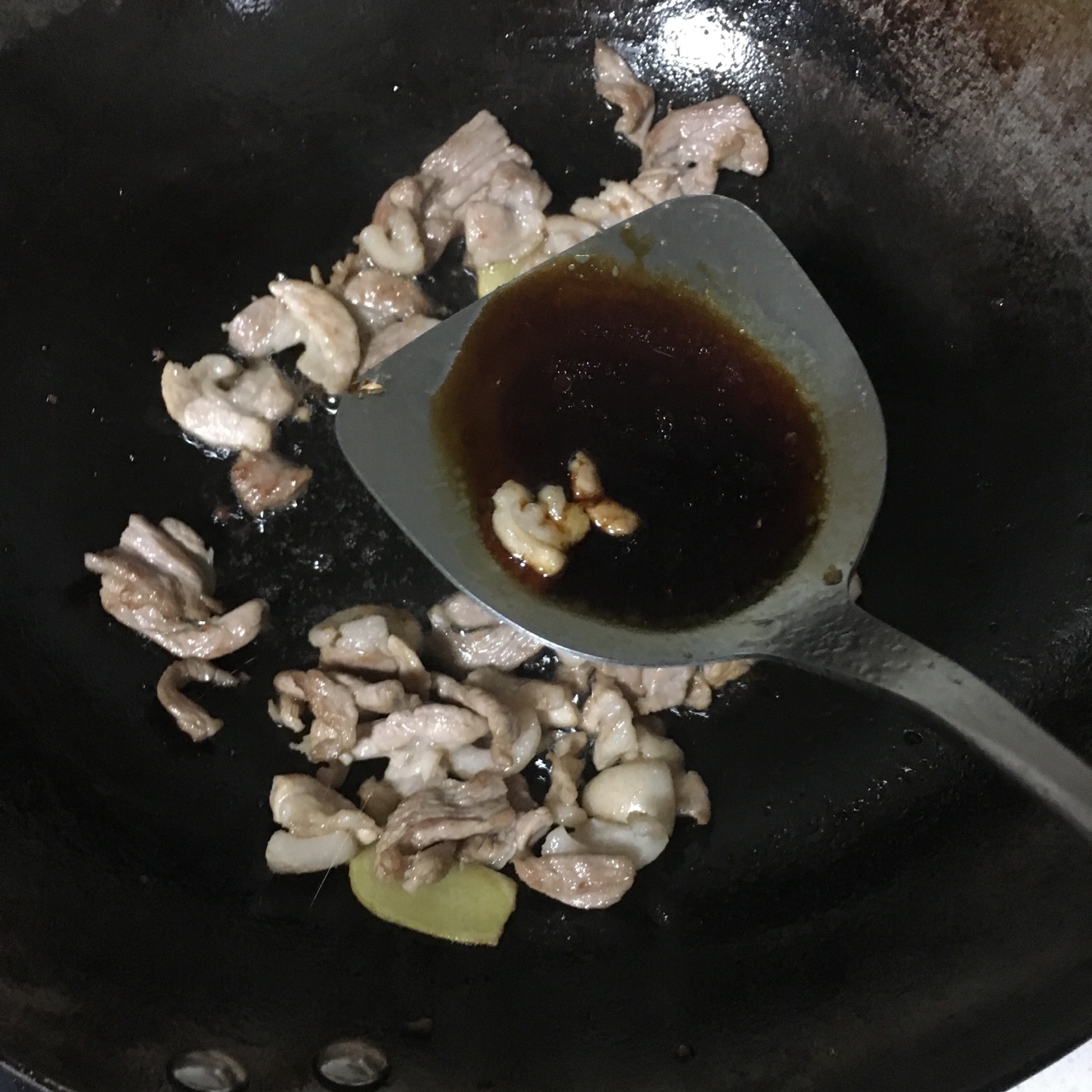 刀豆炒肉（媽媽的味道）的做法 步骤5