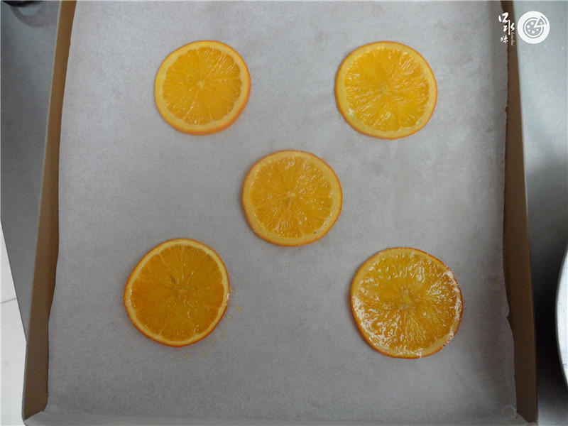 視覺系~~【橙子片蛋糕卷】的做法 步骤3