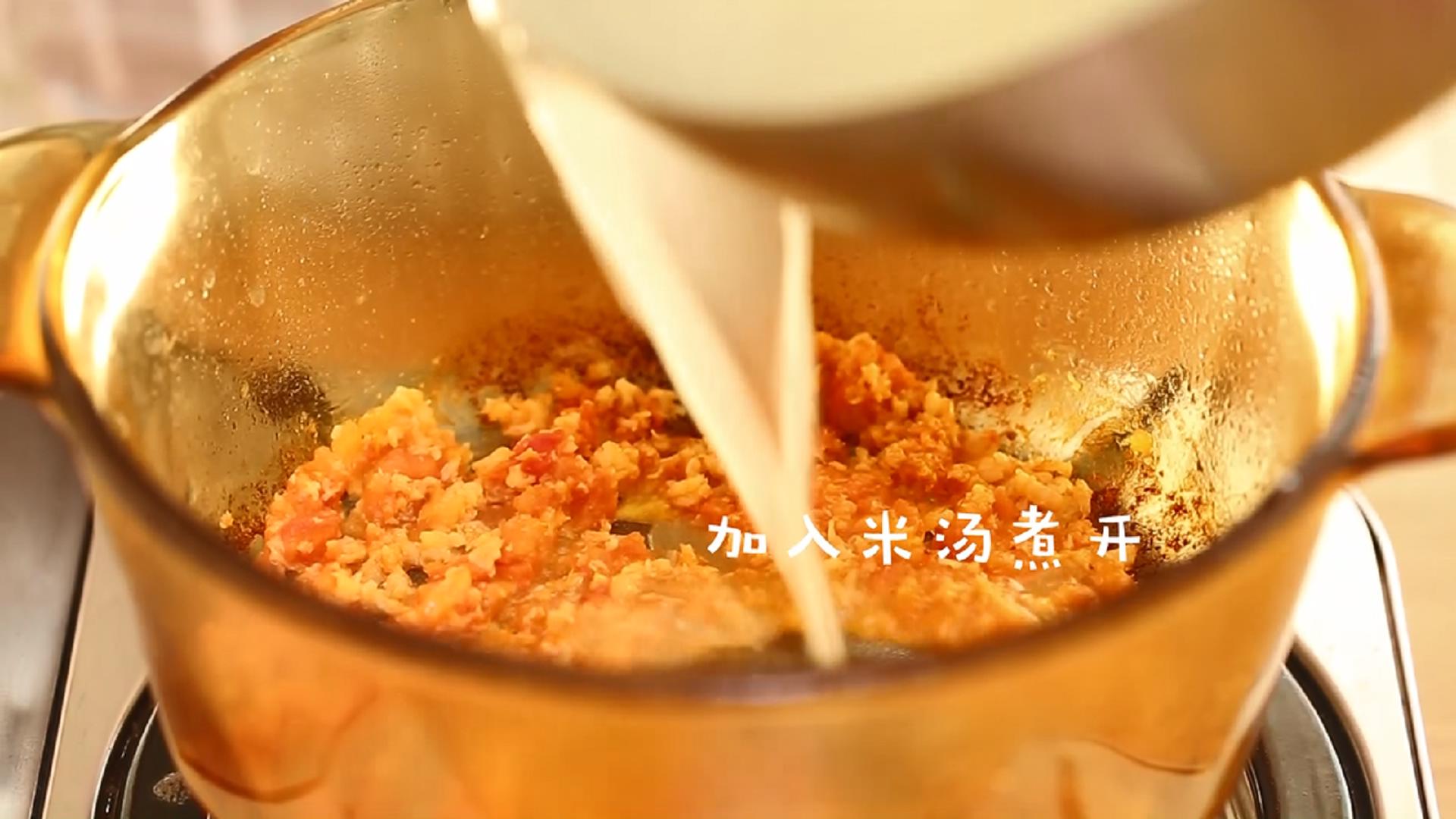 小米疙瘩湯 寶寶健康食譜的做法 步骤11
