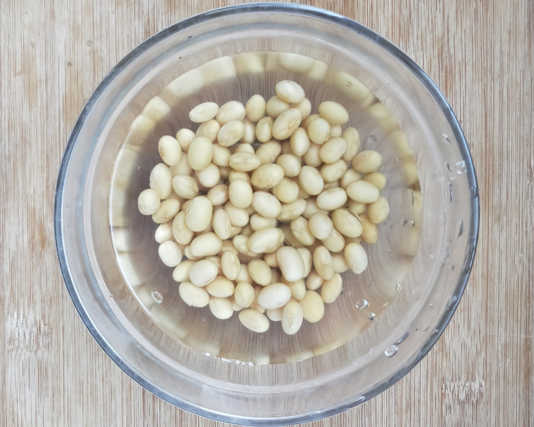 豆漿機桃膠皁角米美容豆漿的做法 步骤3