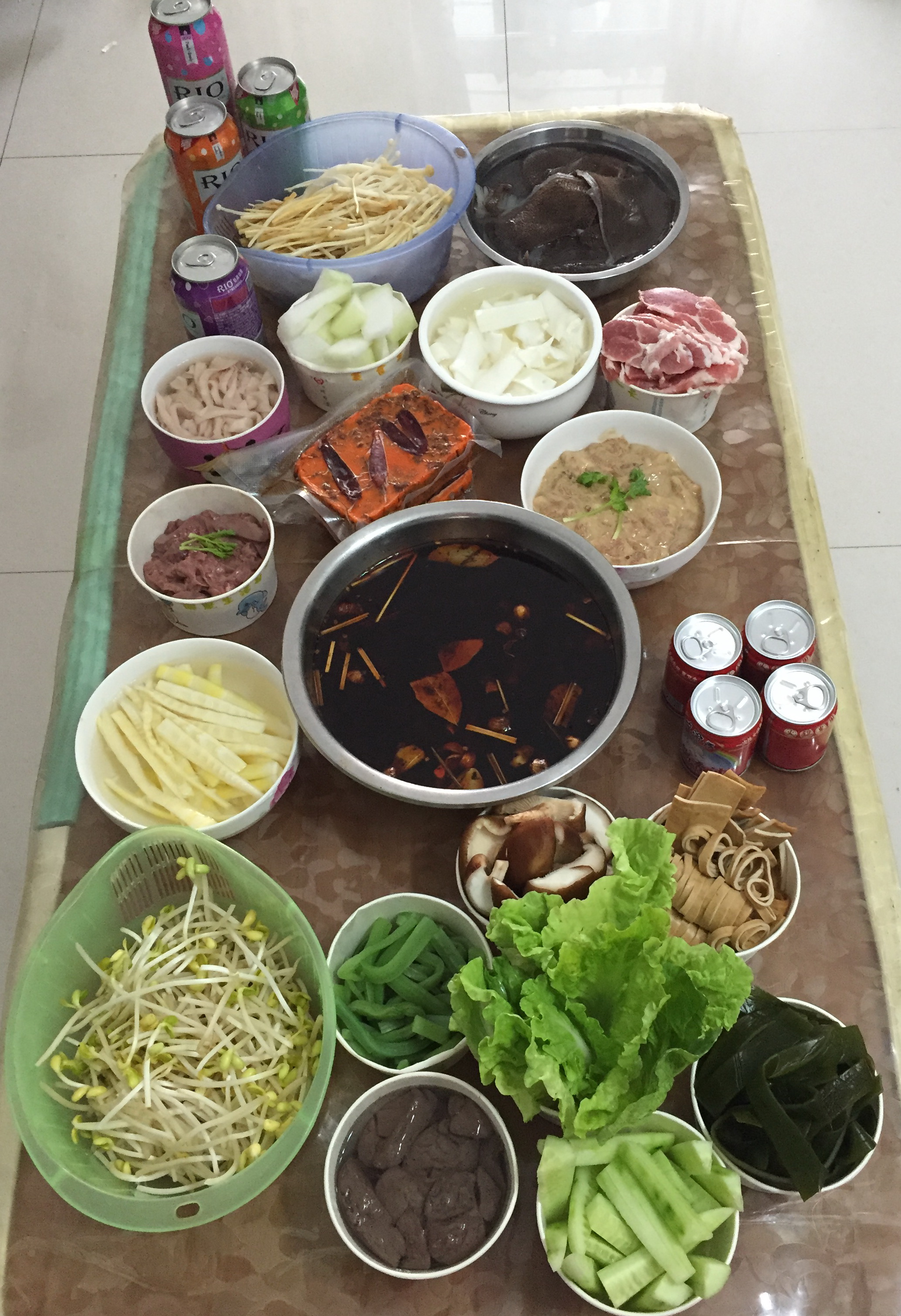 重慶家庭火鍋的做法 步骤1