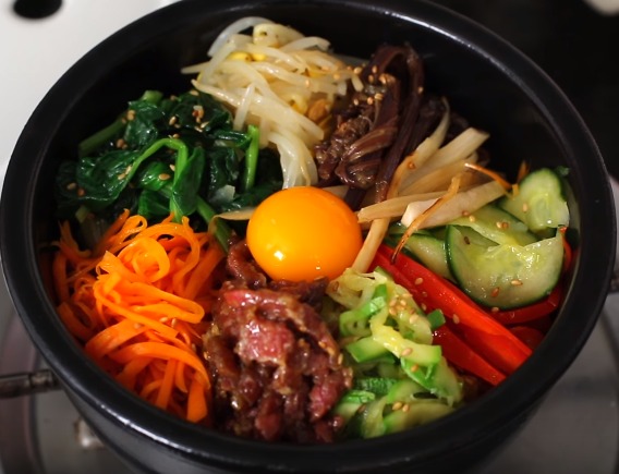 韓式熱拌飯-牛肉石鍋拌飯的做法 步骤31