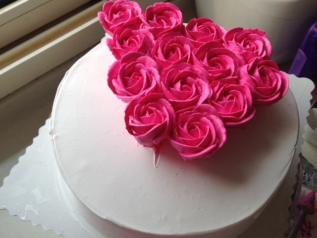 玫瑰花束蛋糕的做法 步骤9