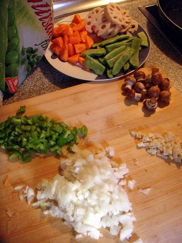 Vegetarian Paella 素西班牙燴飯的做法 步骤2