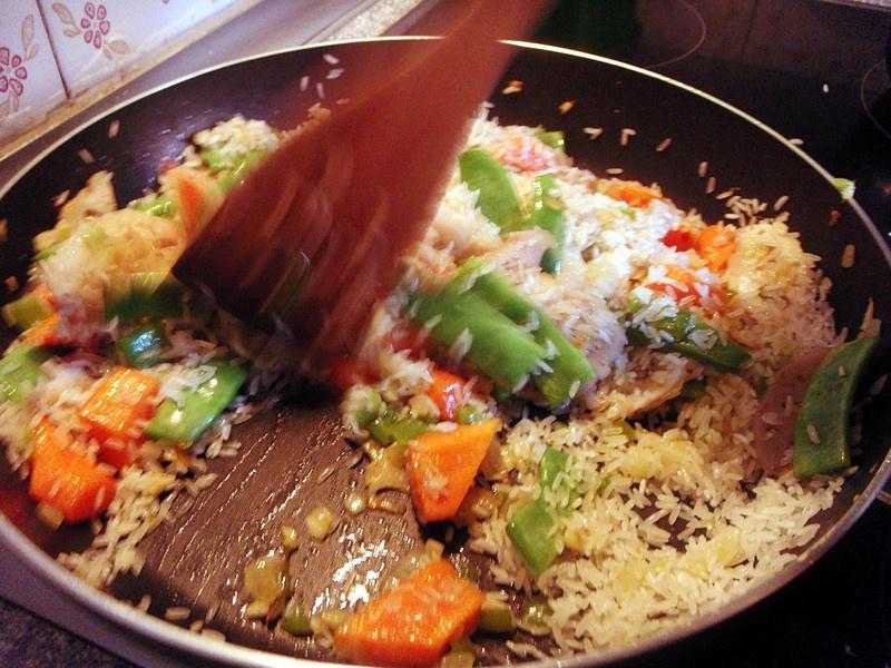 Vegetarian Paella 素西班牙燴飯的做法 步骤5