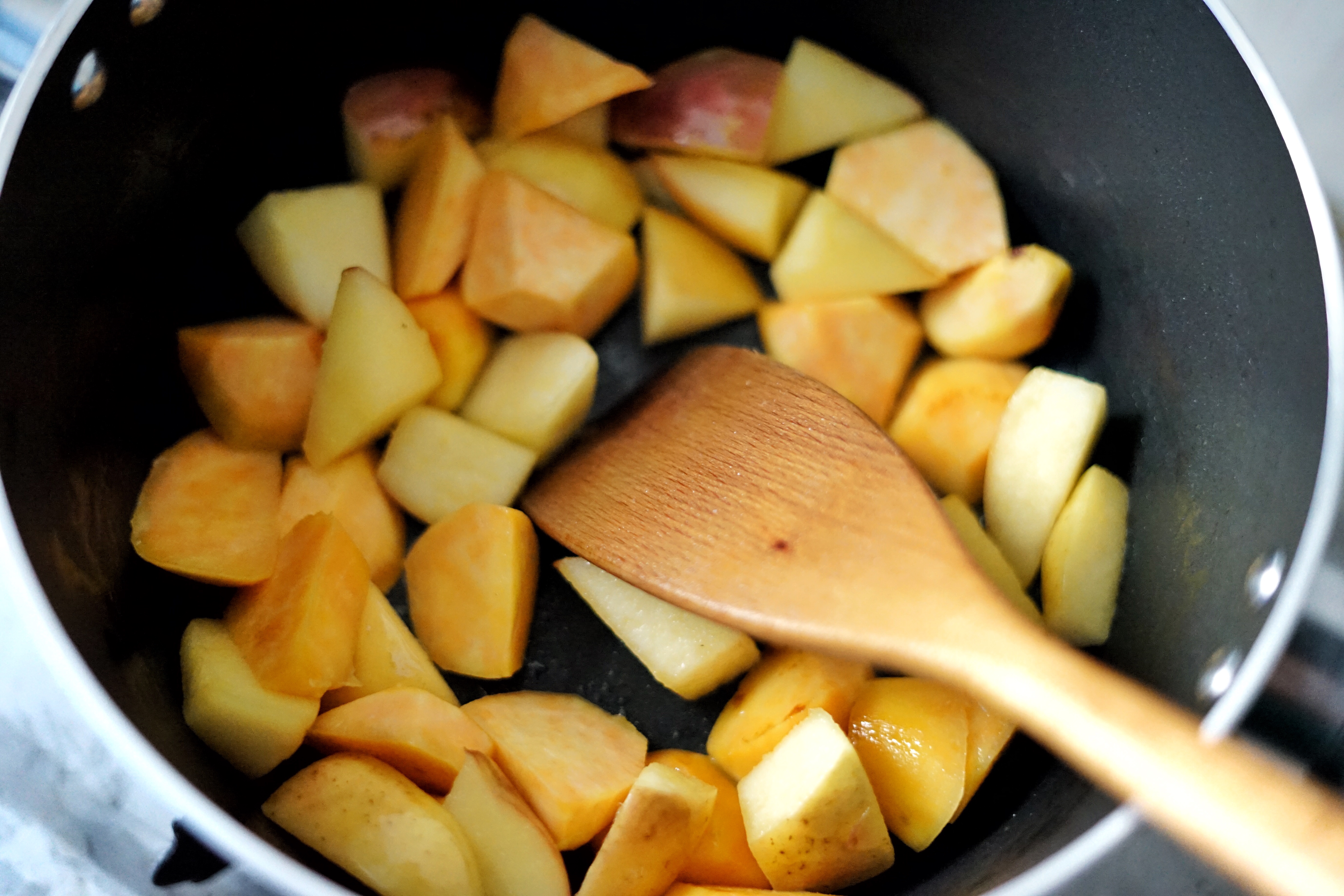 檸香蘋果紅薯烤豬排的做法 步骤10