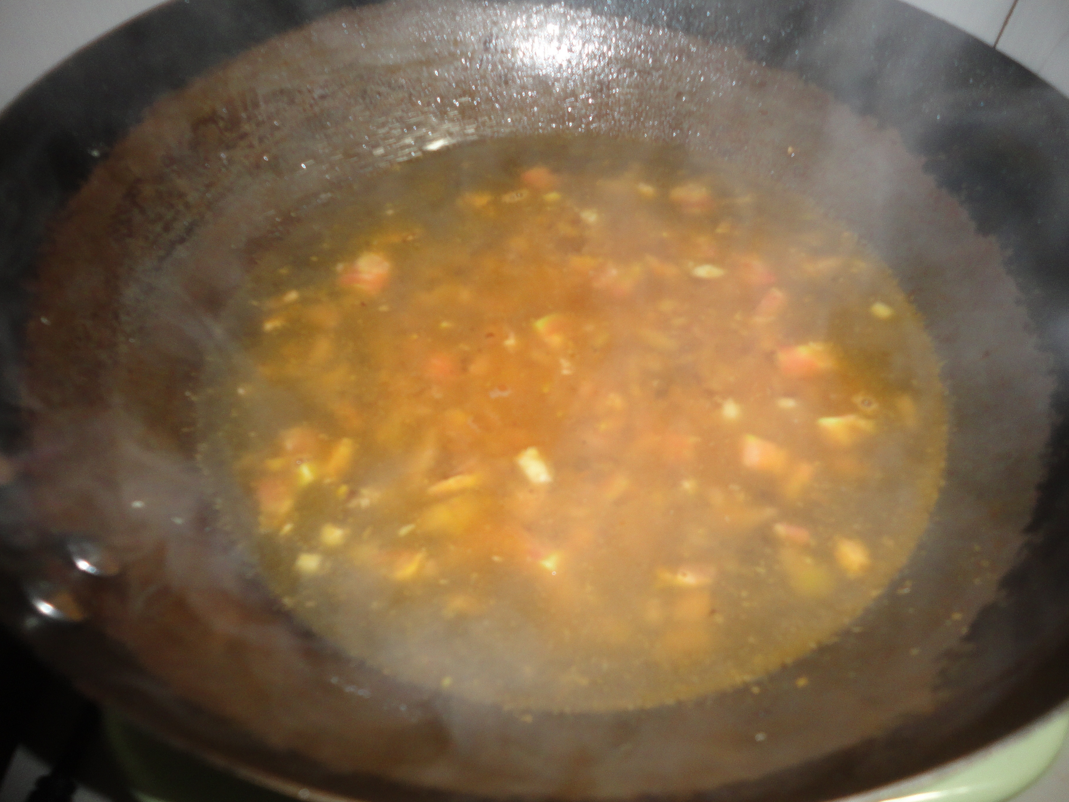 西紅柿雞蛋湯麪的做法 步骤6