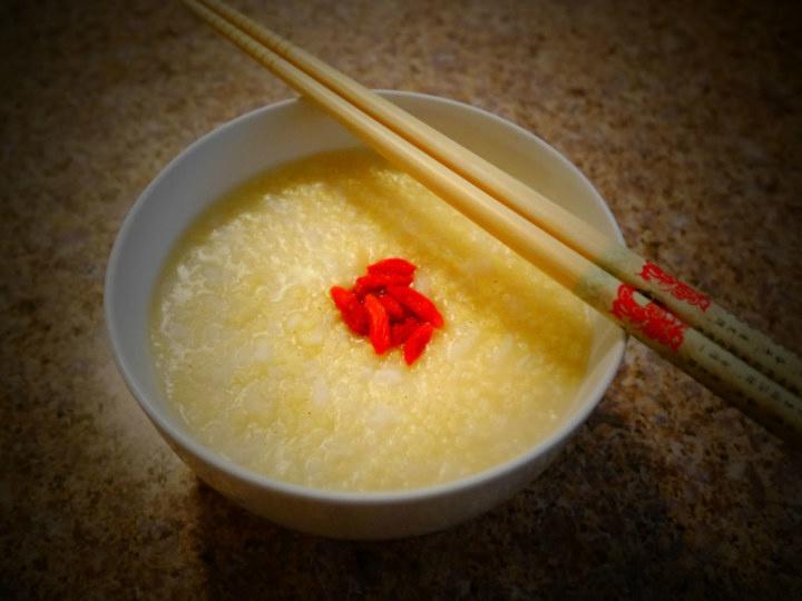 清淡養生枸杞小米粥的做法 步骤4