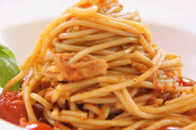 金槍魚番茄醬意大利麪 Spaghetti的做法 步骤15