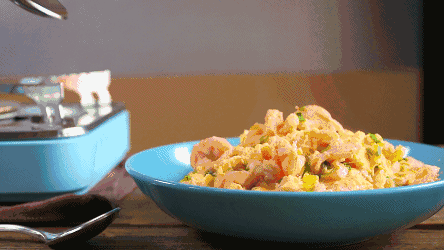 蝦仁滑蛋飯丨樂得一人食的做法 步骤30