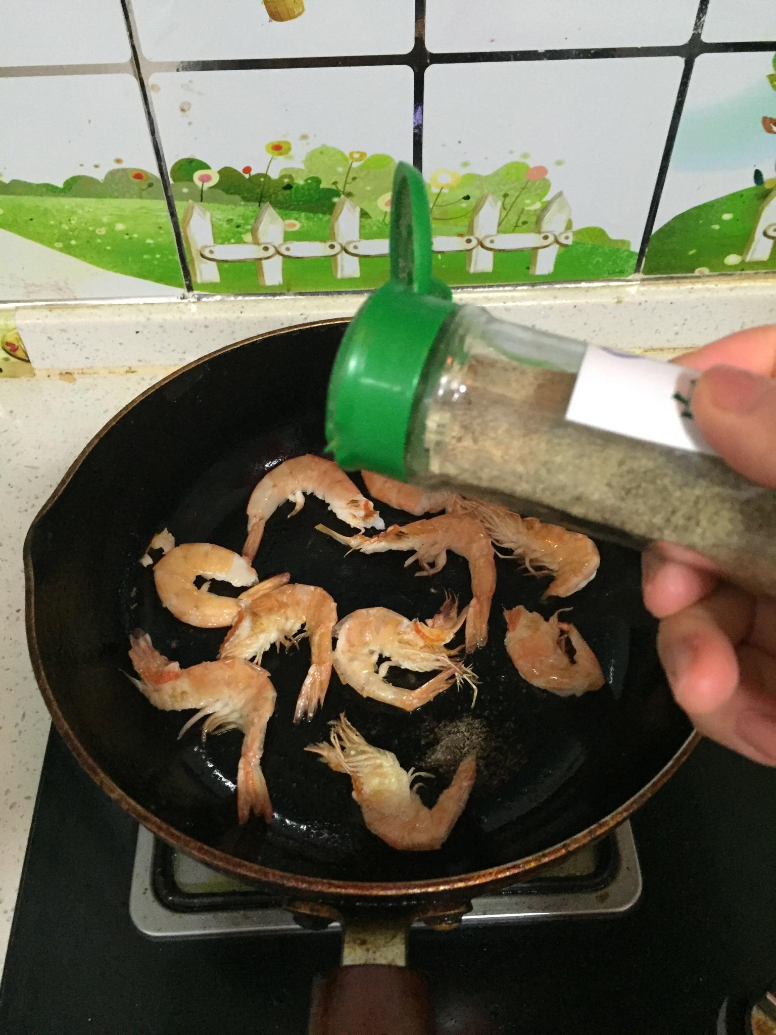 油煎半蝦的做法 步骤9
