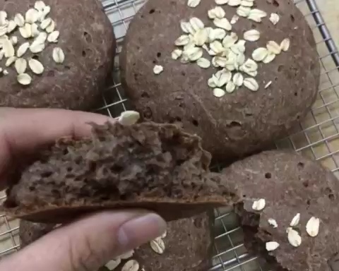純農家石磨黑麥粉面包（無高筋粉）的做法 步骤1