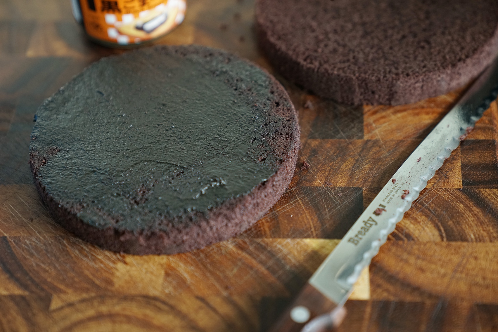 黑豆漿蒸黑米蛋糕的做法 步骤12