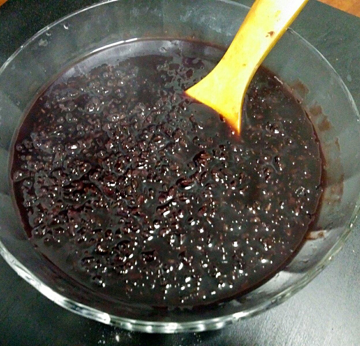 黑米饅頭（黑米粥）的做法 步骤1
