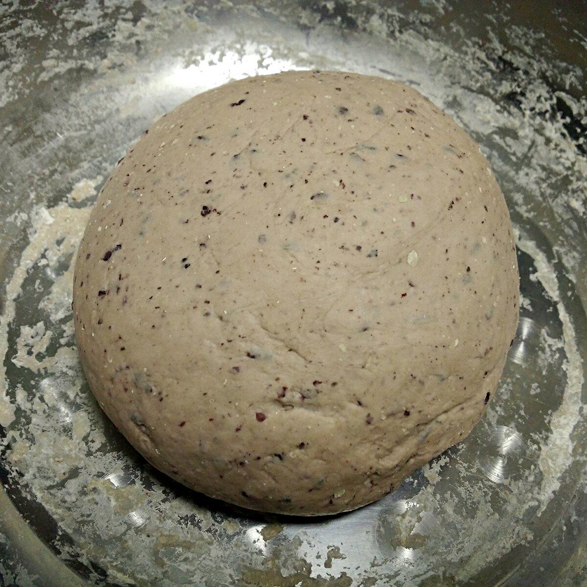 黑米饅頭（黑米粥）的做法 步骤2