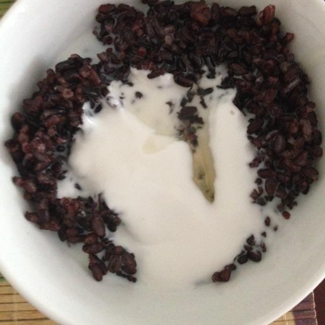 椰汁黑米露（電飯鍋版）的做法 步骤3