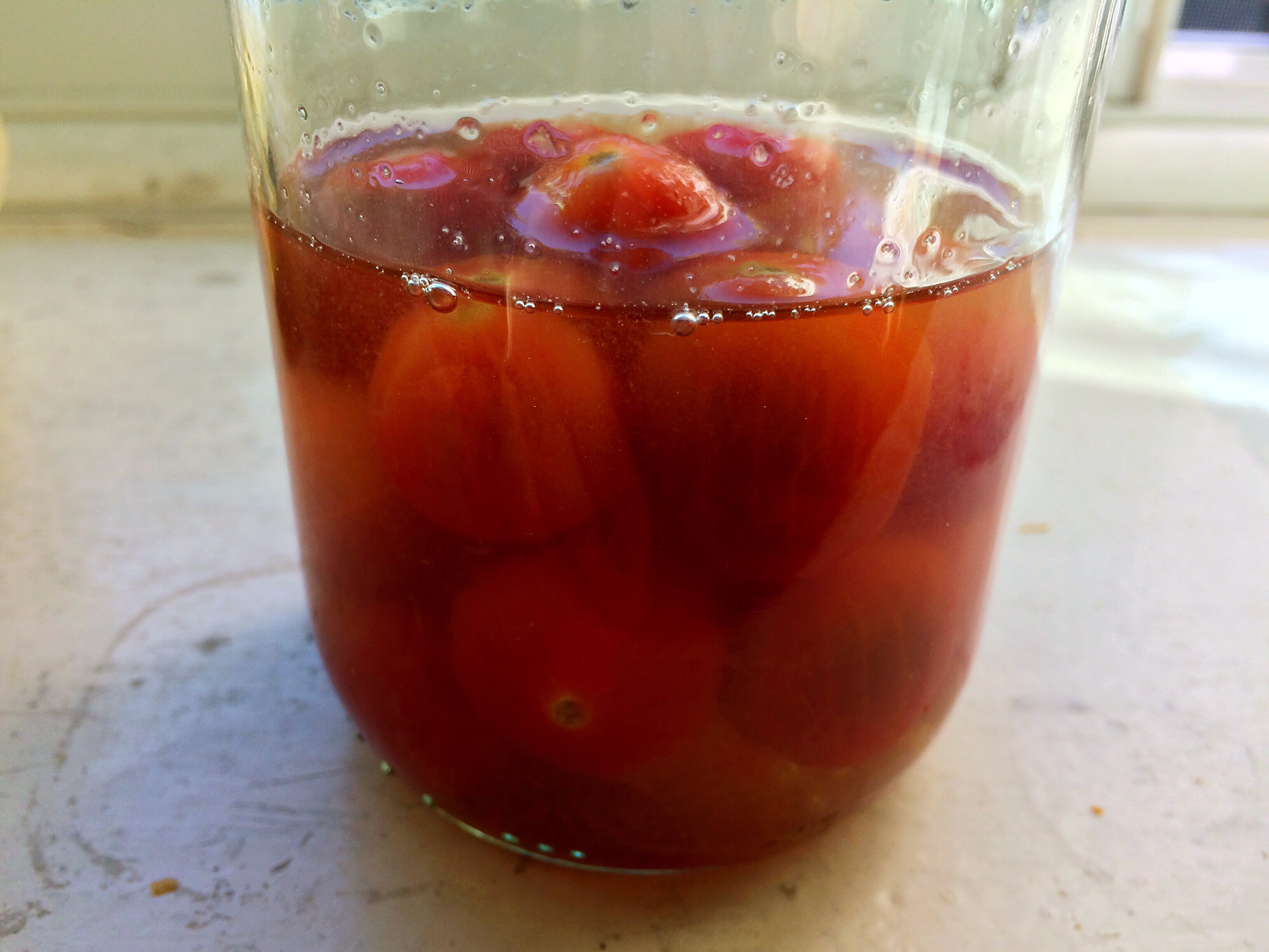 酸酸甜甜的醋漬小番茄【孤獨的美食家】的做法 步骤13