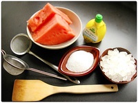 【冰糖西瓜果醬】附西瓜果凍的做法 步骤1