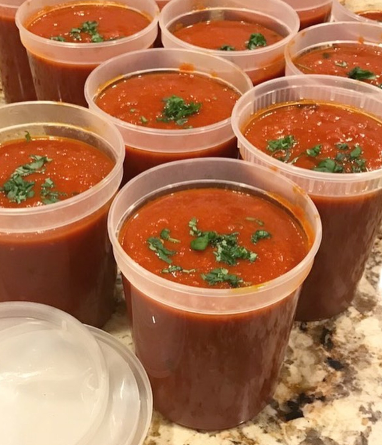 意式新鮮番茄羅勒醬Marinara sauce （紅醬）的做法 步骤8