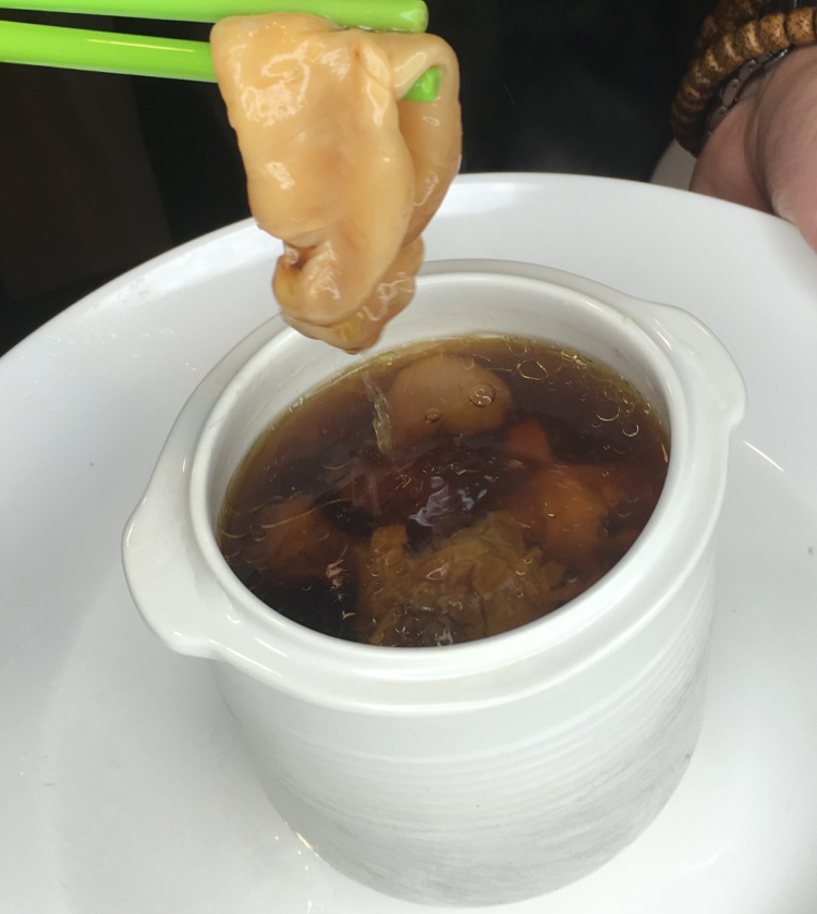 姬松茸花膠燉烏雞湯的做法 步骤7