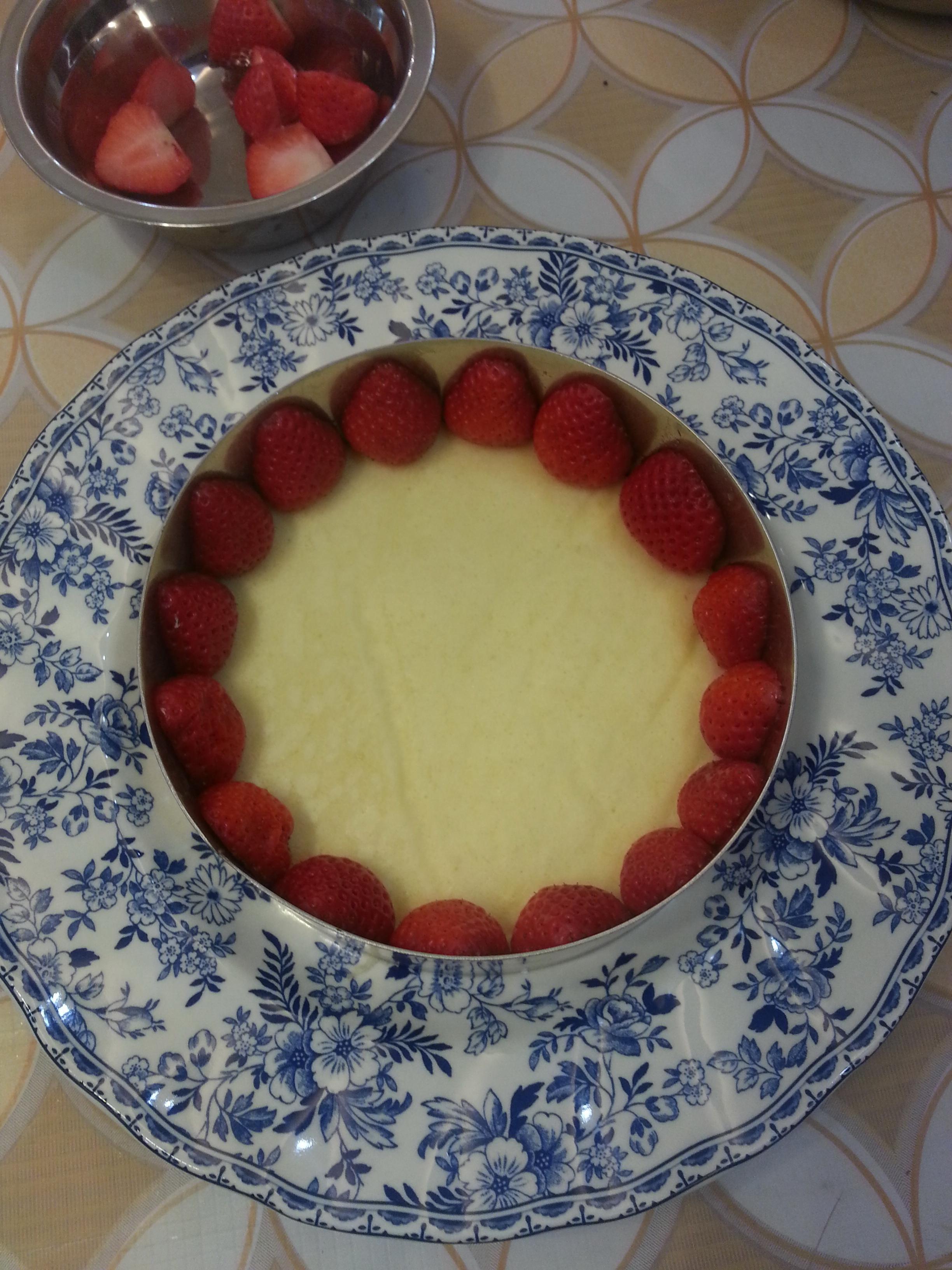 草莓凍芝士蛋糕的做法 步骤13