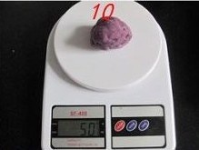 平底鍋紫薯餅的做法 步骤10
