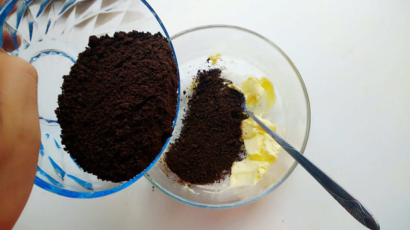 冰激凌蛋糕【免烤低脂版】的做法 步骤5