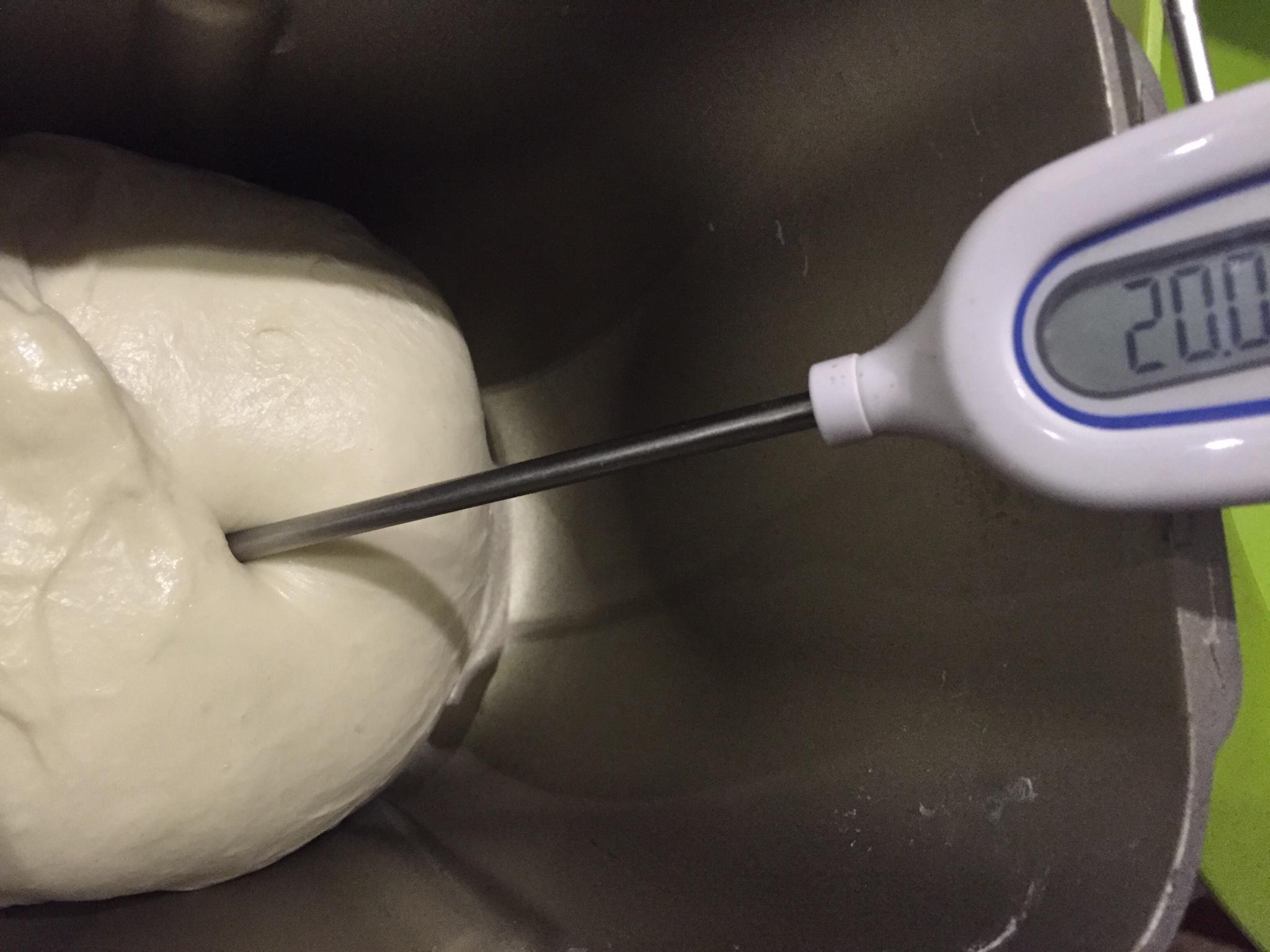 清淡系牛奶蛋白吐司～一次發酵老面版的做法 步骤2