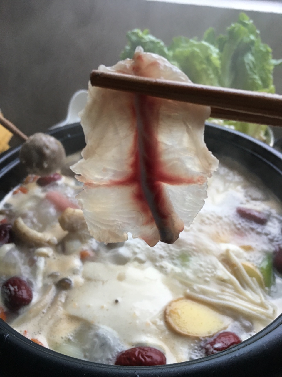 清淡魚湯涮鍋的做法 步骤24