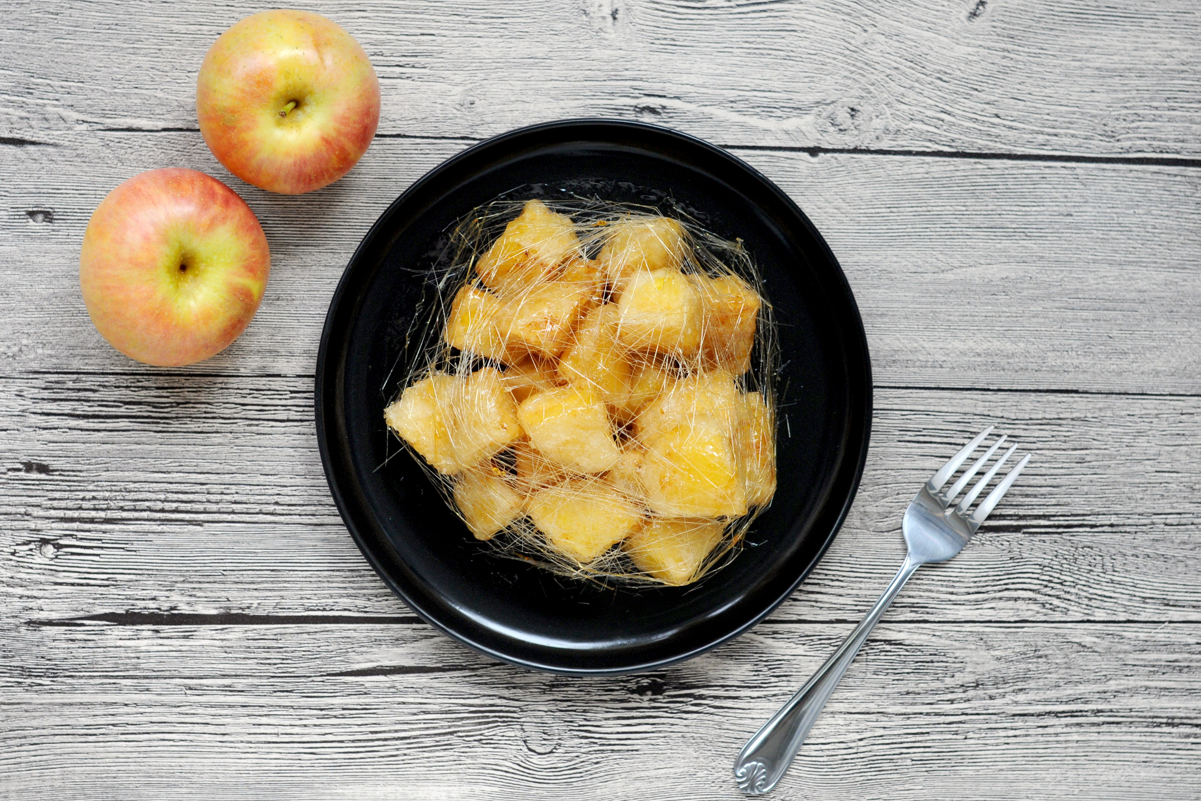 拔絲蘋果 百分百成功 附炒糖過程最詳細圖解 適合各種拔絲菜品的做法 步骤20