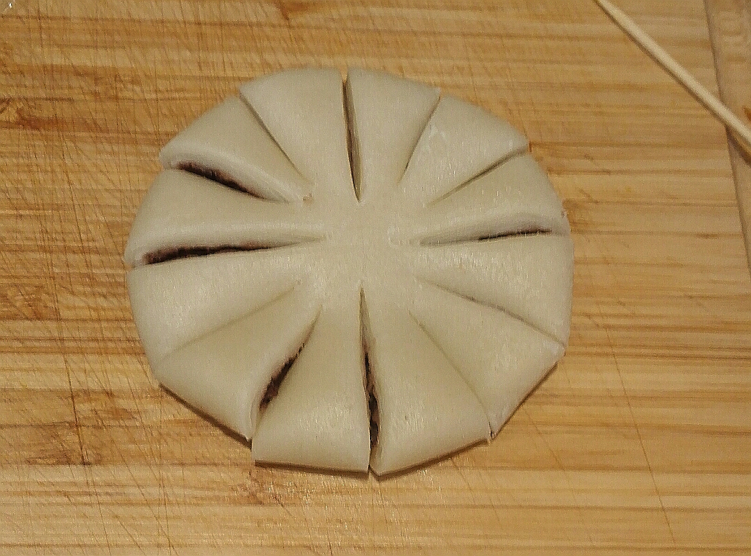 中式酥點（豆沙酥、菊花酥、葵花酥）的做法 步骤21