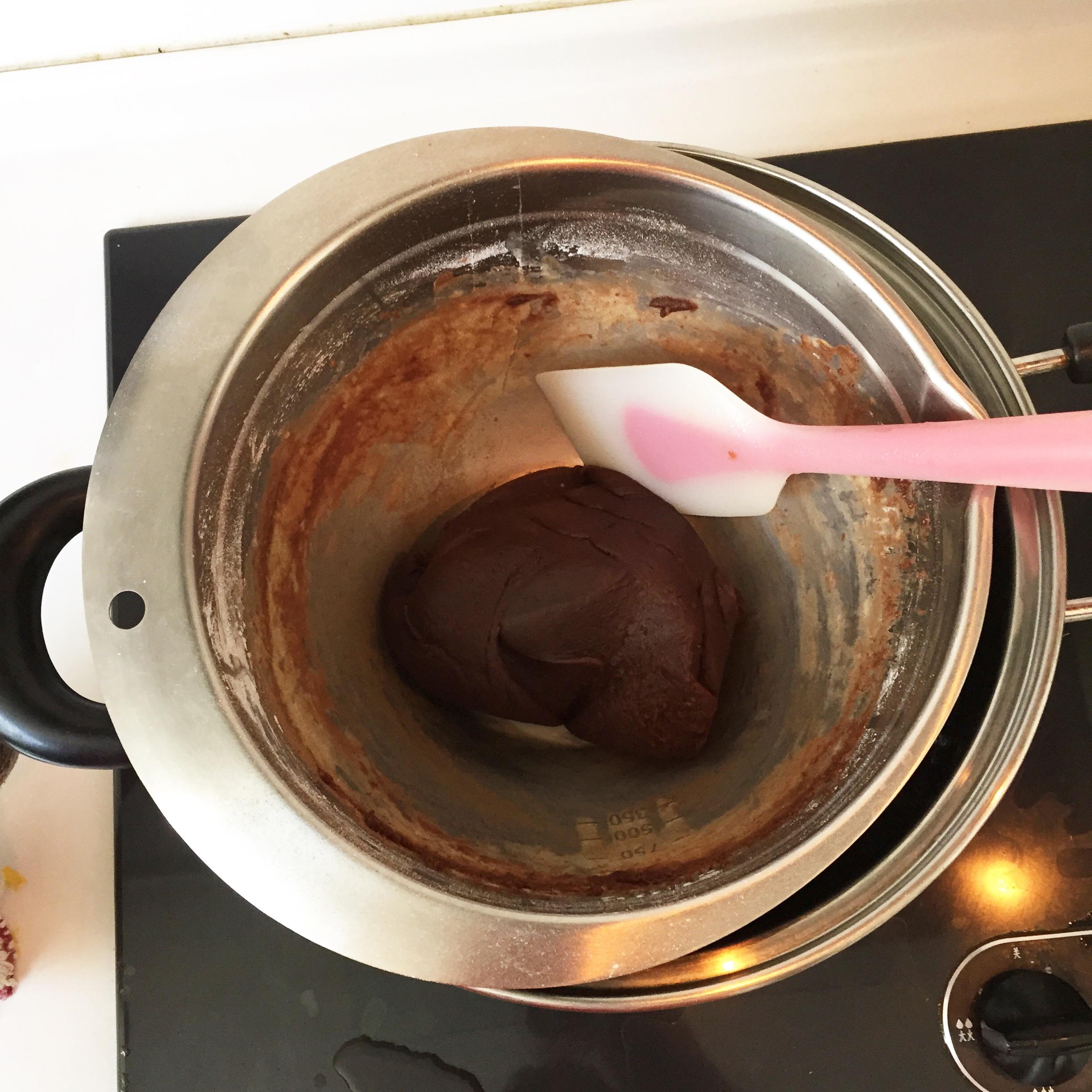 巧克力月餅餡(更適用冰皮)的做法 步骤6