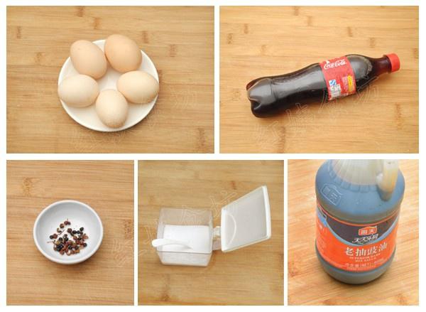 可樂滷蛋的做法 步骤1