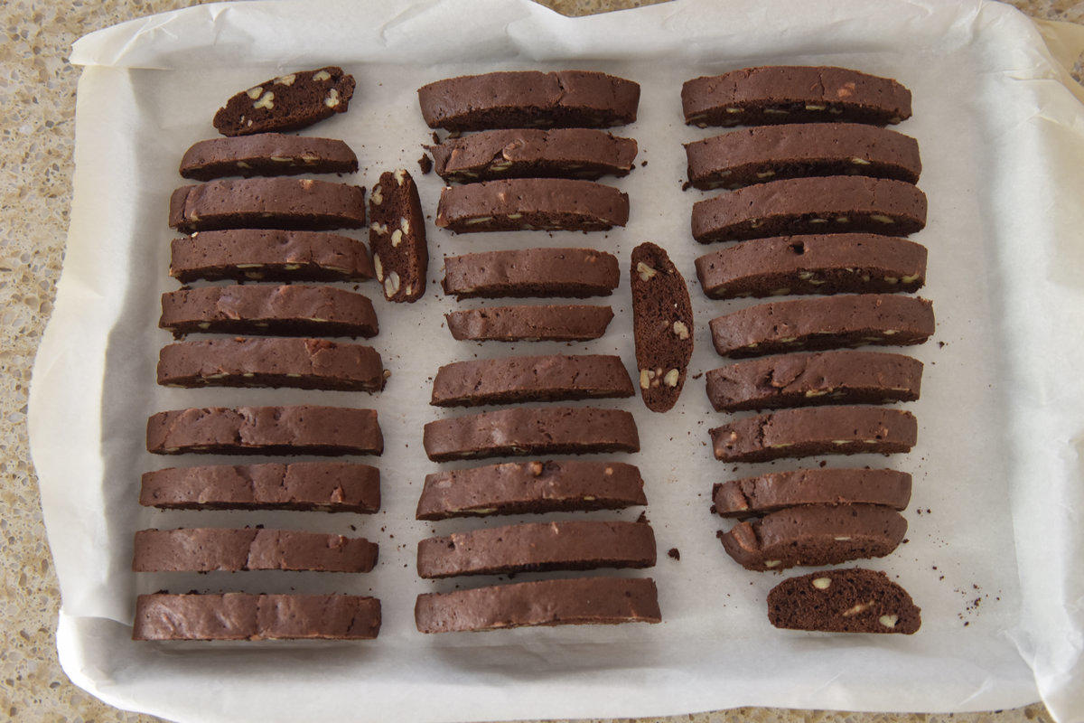 巧克力Biscotti的做法 步骤8