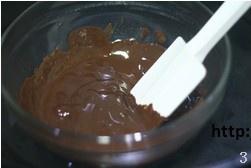 手工巧克力花的做法 步骤3