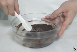 手工巧克力花的做法 步骤5