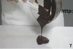 手工巧克力花的做法 步骤7