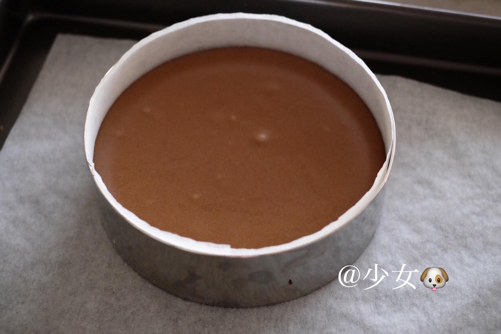 <LeTao> 巧克力雙層芝士蛋糕配方大公開！！的做法 步骤10
