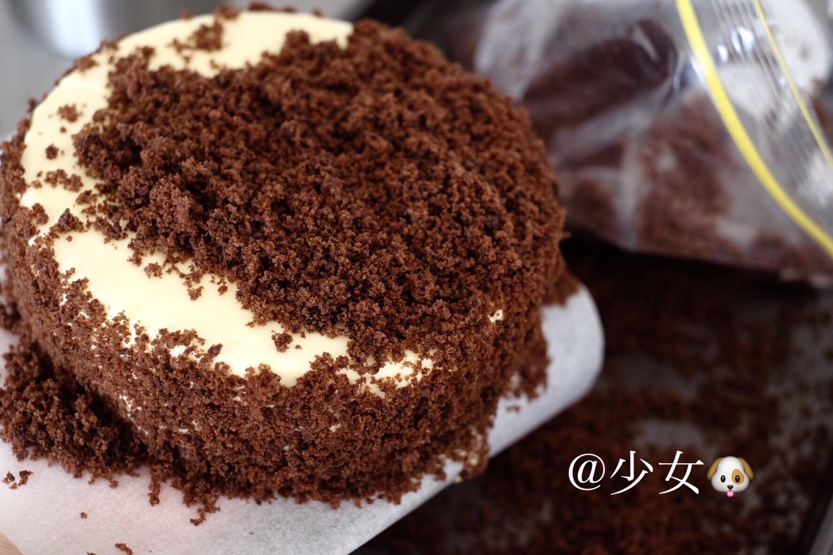 <LeTao> 巧克力雙層芝士蛋糕配方大公開！！的做法 步骤19