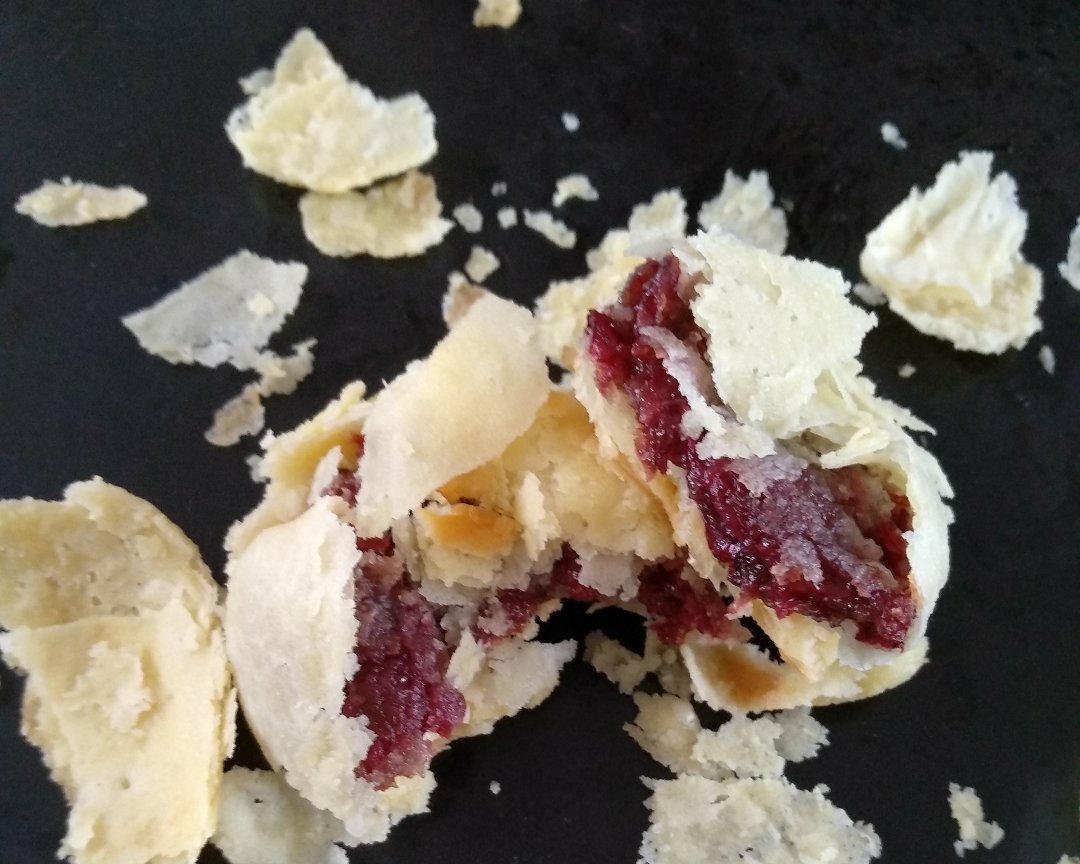 酥的掉渣的玫瑰鮮花餅的做法 步骤19