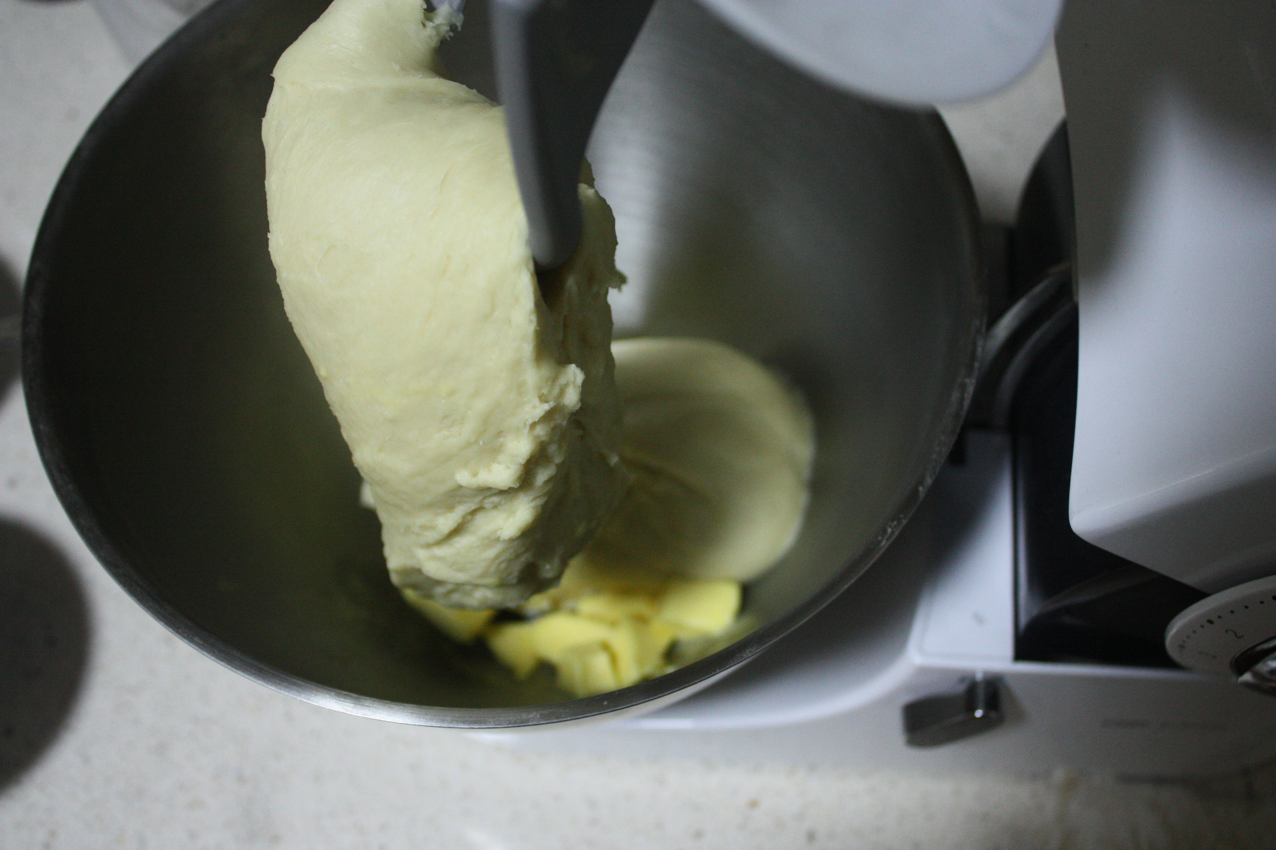 日式煉乳蜜豆麪包的做法 步骤1
