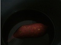 豆沙紅薯芝麻球的做法 步骤1