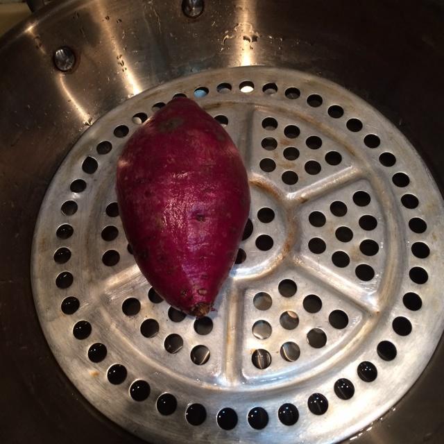 櫻花雙色紫薯慕斯的做法 步骤6