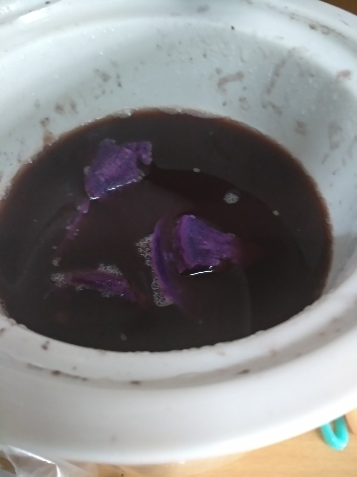 紫薯糙米蓮子粥的做法 步骤1
