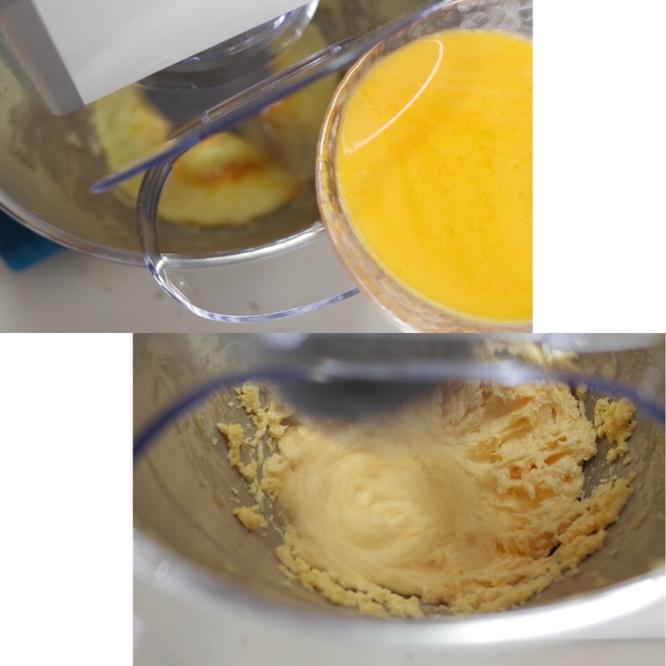 南瓜栗子磅蛋糕--凱伍德廚師機版的做法 步骤5